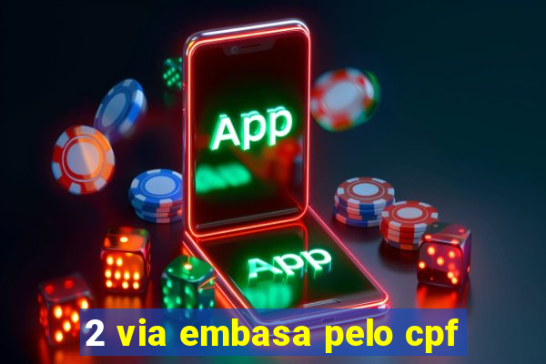 2 via embasa pelo cpf